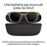 Oakley | Meta HSTN Smart Glasses with AI, Photo, Video, Audio & Voice Assistant - Light Curry/Clear to Brown Transitions