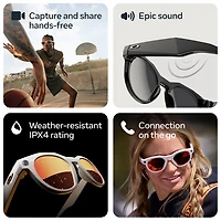 Oakley | Meta HSTN Smart Glasses with AI, Photo, Video, Audio & Voice Assistant - Light Curry/Clear to Brown Transitions