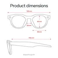 Oakley | Meta HSTN Smart Glasses with AI, Photo, Video, Audio & Voice Assistant - Light Curry/Clear to Brown Transitions