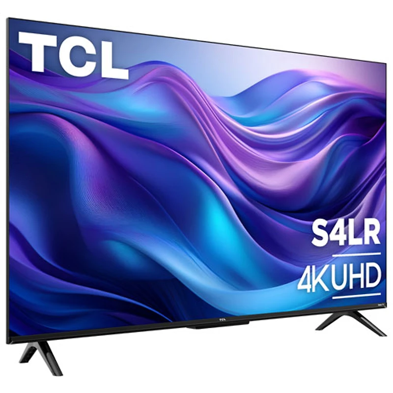 TCL 43" S4LR 4K UHD HDR LED Roku Smart TV (43S4LR) - 2026