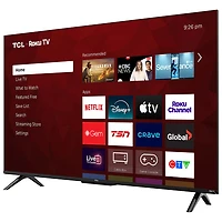 TCL 43" S4LR 4K UHD HDR LED Roku Smart TV (43S4LR) - 2026
