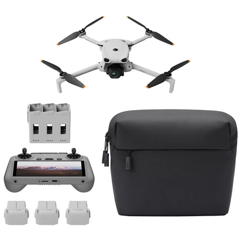 DJI Lito X1 Quadcopter Drone Fly More Combo with DJI RC 2 Remote Control