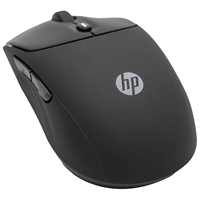 Souris optique sans fil silencieuse de 6000 ppp 400 de HP - Noir