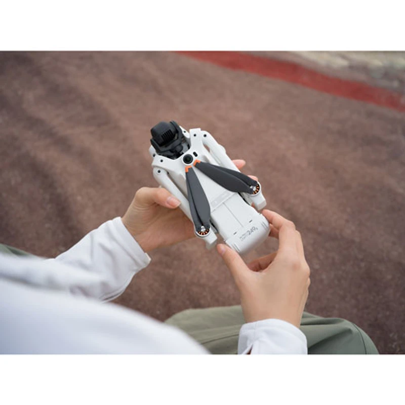 DJI Lito 1 Fly More Combo Drone (Updated Version of Mini 4K) with 4K Camera, RC-N3 Remote, <249g, Obstacle Sensing