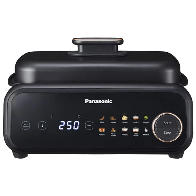 Multicuiseur barbecue et gril 5-en-1 de Panasonic (NFGM500K)