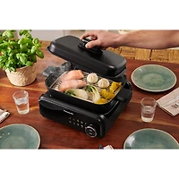 Multicuiseur barbecue et gril 5-en-1 de Panasonic (NFGM500K)