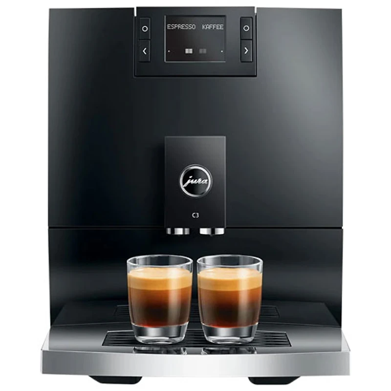 Jura C3 Automatic Coffee Machine - Piano Black