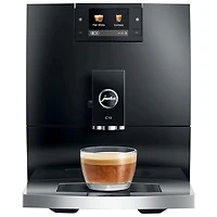 Machine à espresso automatique C9 de Jura avec moulin - Noir piano