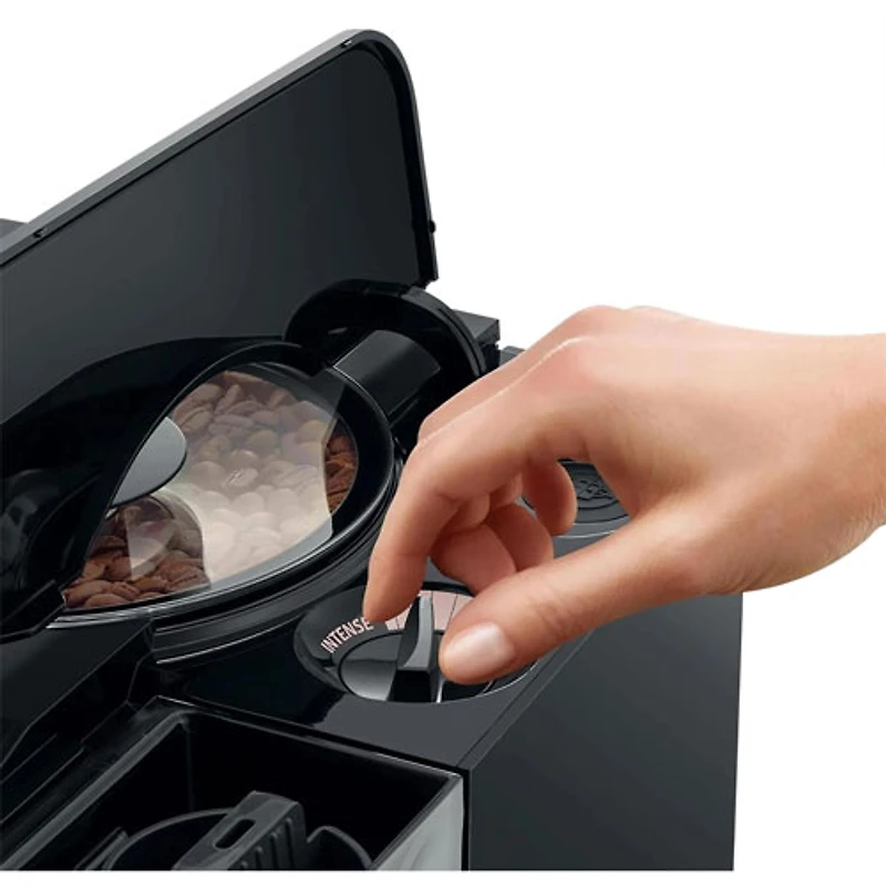 Machine à espresso automatique C9 de Jura avec moulin - Noir piano