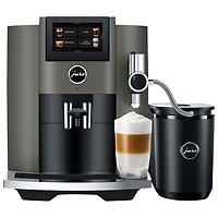 Jura S8 Automatic Espresso Machine with Frother - Dark Inox