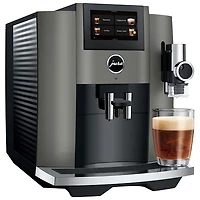 Jura S8 Automatic Espresso Machine with Frother - Dark Inox