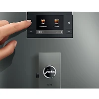 Jura C9 Automatic Espresso Machine with Grinder - Piano Inox