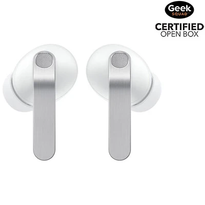 Open Box - Samsung Galaxy Buds4 Pro In-Ear Noise Cancelling True Wireless Earbuds - White