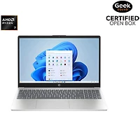 Open Box - HP 15.6" Laptop - Natural Silver (AMD Ryzen 7 7730U/16GB RAM/512GB SSD/Windows 11 Home)