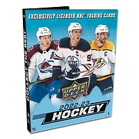 Cartes de hockey à collectionner 2022-2023 série 1 d'Upper Deck - Trousse de démarrage - 3 paquets