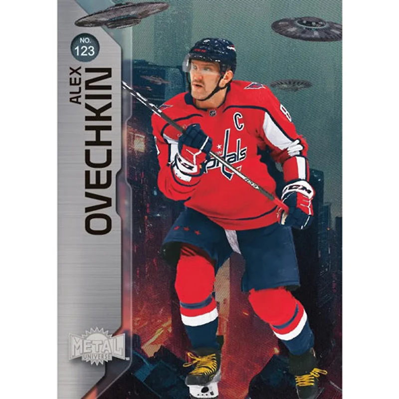 Cartes de hockey à collectionner Metal Universe 2023-24 de Skybox - Boîte Blaster - Paquet de 5