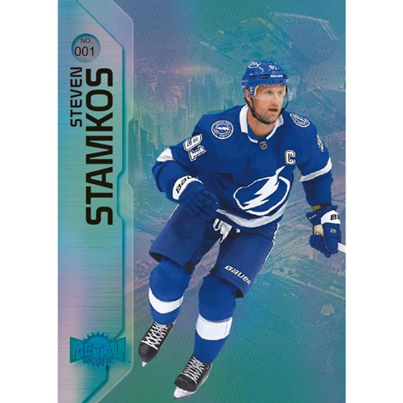 Cartes de hockey à collectionner Metal Universe 2023-24 de Skybox - Boîte Blaster - Paquet de 5