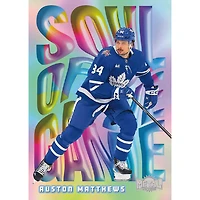 Cartes de hockey à collectionner Metal Universe 2023-24 de Skybox - Boîte Blaster - Paquet de 5