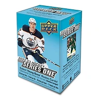 Cartes de hockey à collectionner 2022-23 série 1 d'Upper Deck - Boîte Mass Blaster - Paquet de 7