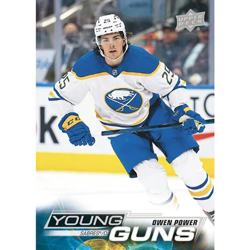 Cartes de hockey à collectionner 2022-23 série 1 d'Upper Deck - Boîte Mass Blaster - Paquet de 7