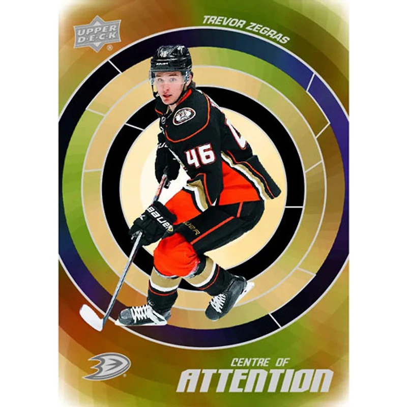 Cartes de hockey à collectionner 2022-23 série 1 d'Upper Deck - Boîte Mass Blaster - Paquet de 7