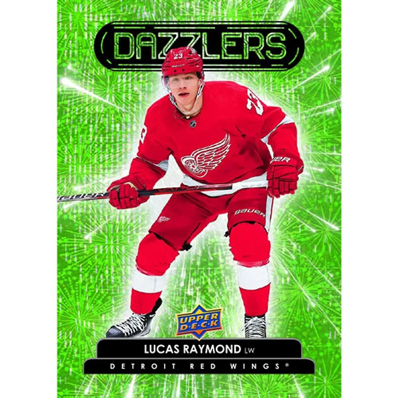 Cartes de hockey à collectionner 2022-23 série 1 d'Upper Deck - Boîte Mass Blaster - Paquet de 7