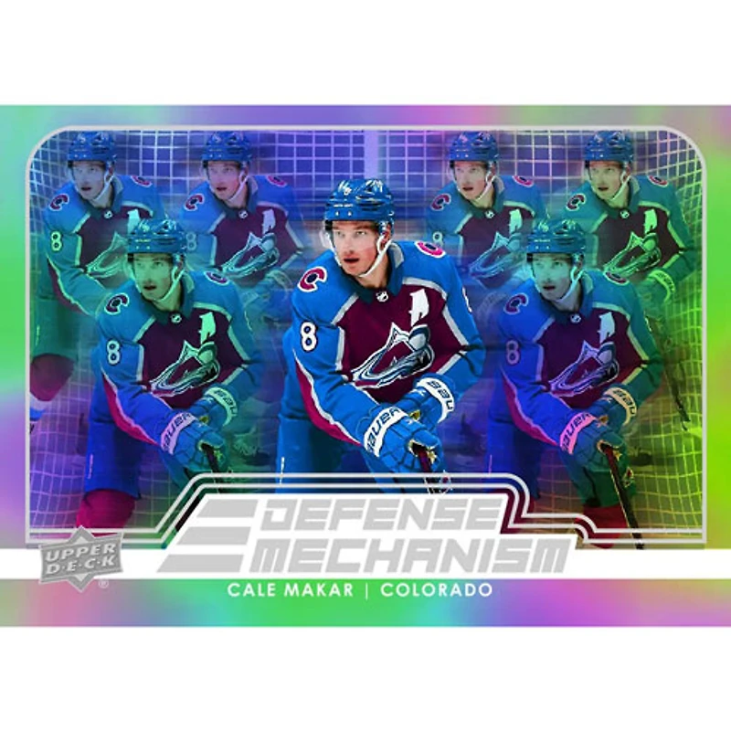 Cartes de hockey à collectionner 2022-23 série 1 d'Upper Deck - Boîte Mass Blaster - Paquet de 7