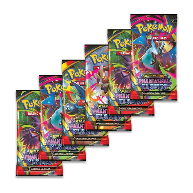 Pokémon TCG: Mega Evolution—Phantasmal Flames Booster Bundle
