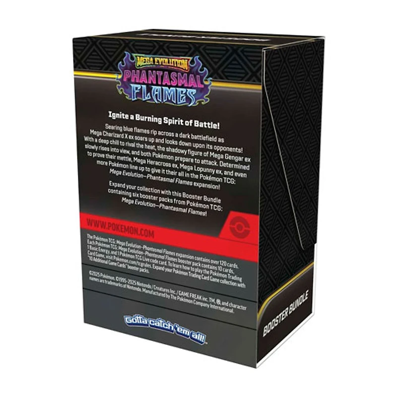 Pokémon TCG: Mega Evolution—Phantasmal Flames Booster Bundle