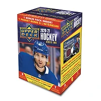 Cartes de hockey à collectionner 2020-2021 série 2 d'Upper Deck - Boîte Mass Blaster - 7 paquets