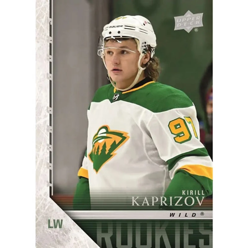 Cartes de hockey à collectionner série Extended 2020-21 d'Upper Deck - Boîte Blaster - Paquet de 7