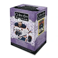 Cartes de hockey à collectionner O-Pee-Chee Platinum 2022-22 d'Upper Deck - Boîte Blaster - Paquet de 6