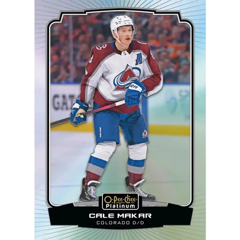 Cartes de hockey à collectionner O-Pee-Chee Platinum 2022-22 d'Upper Deck - Boîte Blaster - Paquet de 6