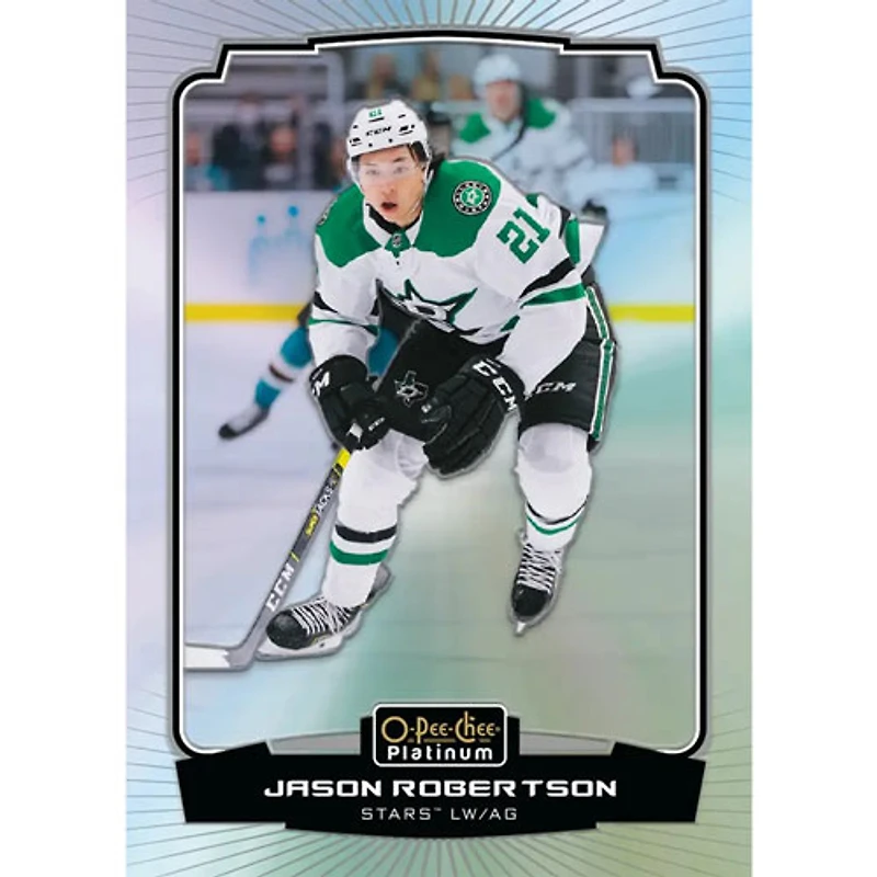 Cartes de hockey à collectionner O-Pee-Chee Platinum 2022-22 d'Upper Deck - Boîte Blaster - Paquet de 6