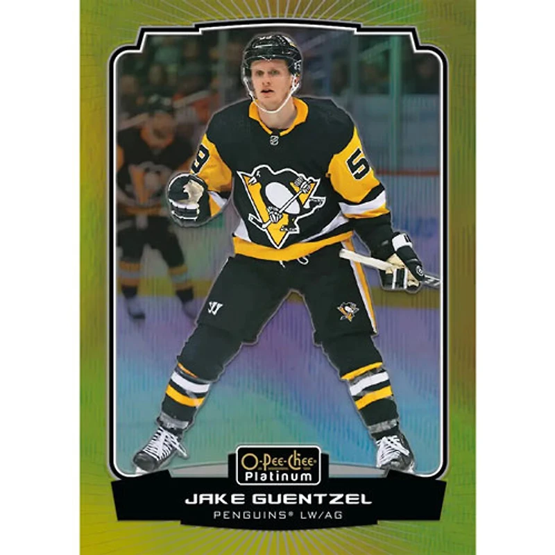 Cartes de hockey à collectionner O-Pee-Chee Platinum 2022-22 d'Upper Deck - Boîte Blaster - Paquet de 6