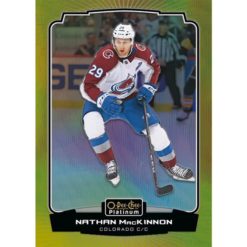 Cartes de hockey à collectionner O-Pee-Chee Platinum 2022-22 d'Upper Deck - Boîte Blaster - Paquet de 6