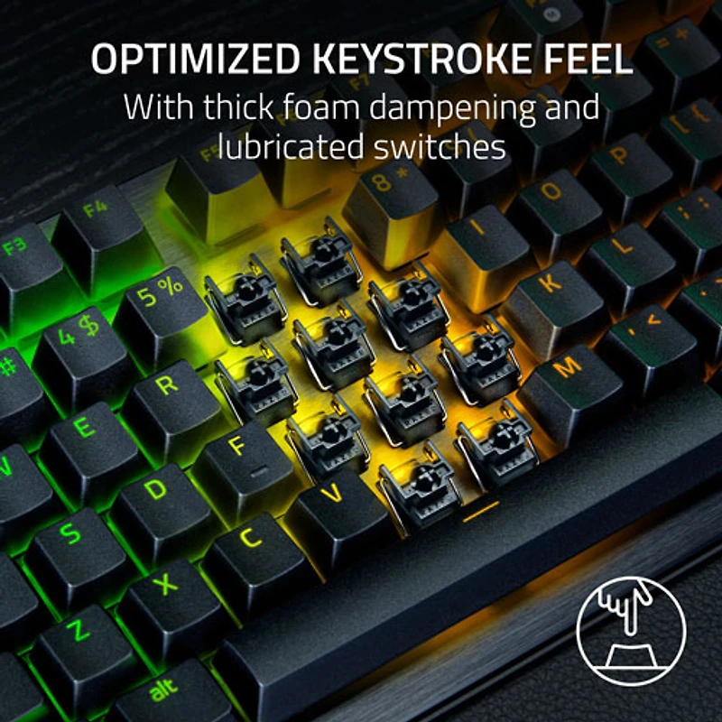 Razer Huntsman V3 Pro 8KHz Mechanical Analog Optical Switches Full-Size Esports Gaming Keyboard - English
