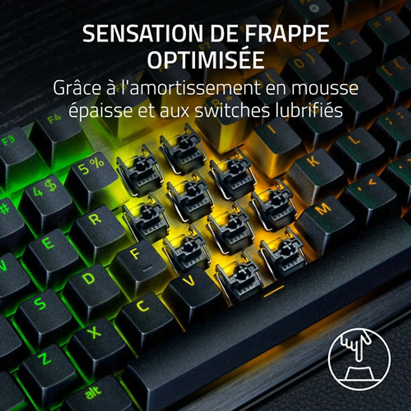 Razer Huntsman V3 Pro 8KHz Mechanical Analog Optical Switches Full-Size Esports Gaming Keyboard - English