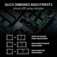 Razer Huntsman V3 Pro 8KHz Mechanical Analog Optical Switches Full-Size Esports Gaming Keyboard - English