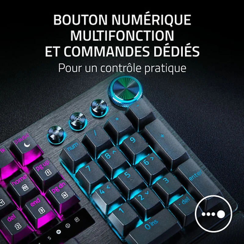 Razer Huntsman V3 Pro 8KHz Mechanical Analog Optical Switches Full-Size Esports Gaming Keyboard - English