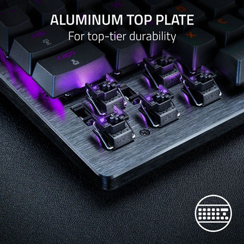 Razer Huntsman V3 Pro 8KHz Mechanical Analog Optical Switches Full-Size Esports Gaming Keyboard - English