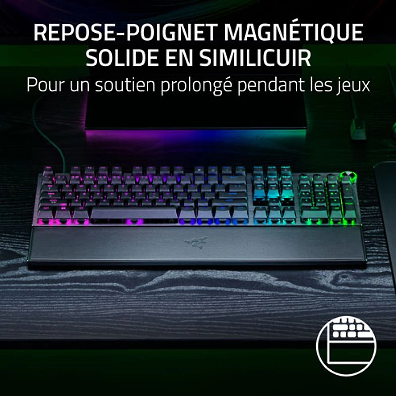 Razer Huntsman V3 Pro 8KHz Mechanical Analog Optical Switches Full-Size Esports Gaming Keyboard - English