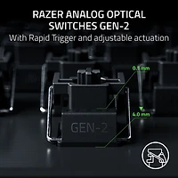 Razer Huntsman V3 Pro 8KHz Mechanical Analog Optical Switches Full-Size Esports Gaming Keyboard - English