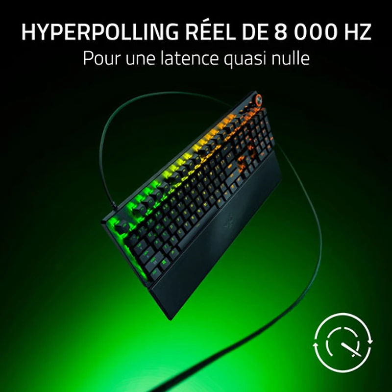 Razer Huntsman V3 Pro 8KHz Mechanical Analog Optical Switches Full-Size Esports Gaming Keyboard - English