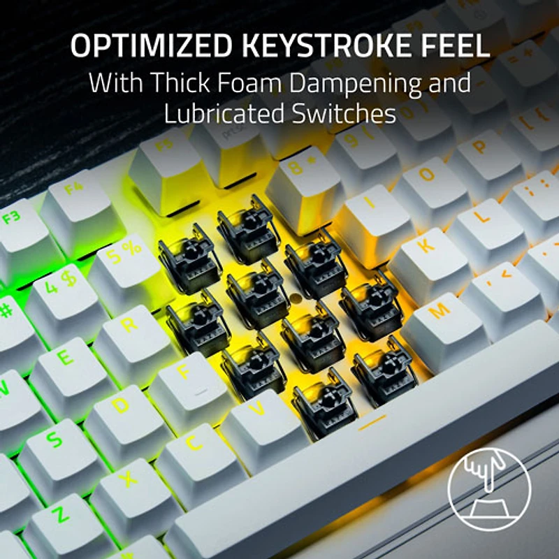 Razer Huntsman V3 Pro 8KHz Mechanical Analog Optical Switches TKL Esports Gaming Keyboard