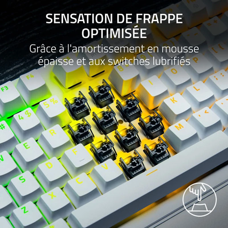 Razer Huntsman V3 Pro 8KHz Mechanical Analog Optical Switches TKL Esports Gaming Keyboard