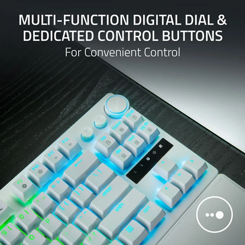 Razer Huntsman V3 Pro 8KHz Mechanical Analog Optical Switches TKL Esports Gaming Keyboard
