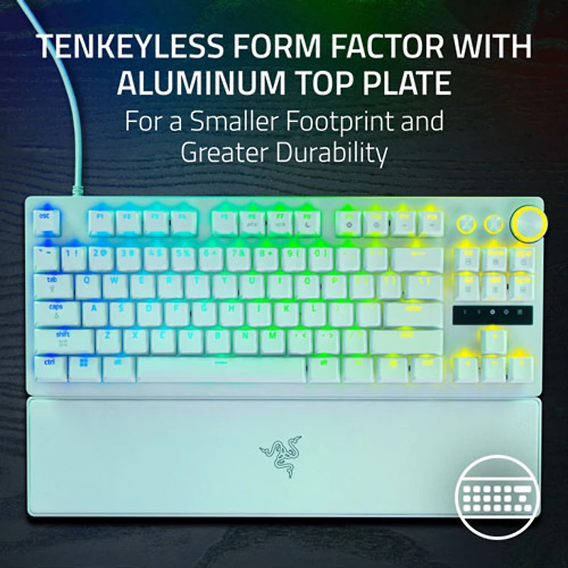 Razer Huntsman V3 Pro 8KHz Mechanical Analog Optical Switches TKL Esports Gaming Keyboard