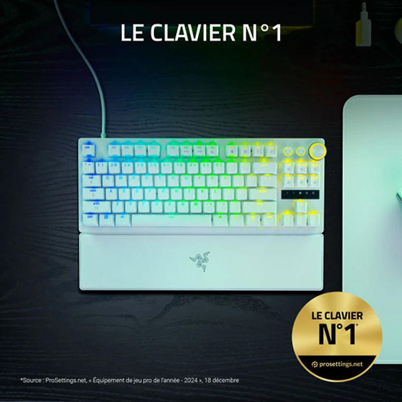 Razer Huntsman V3 Pro 8KHz Mechanical Analog Optical Switches TKL Esports Gaming Keyboard