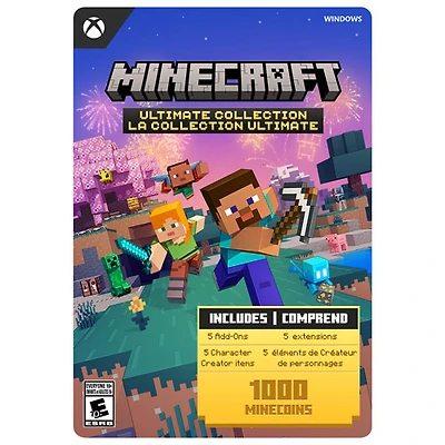 Minecraft Ultimate Collection (Windows) - Digital Download